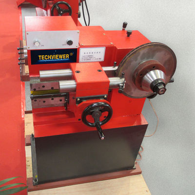 Qualität  1.1KW Industrial Dia 400mm Automotive Brake Disk Lathe 0.16mm/R Feeding Capatcity usine